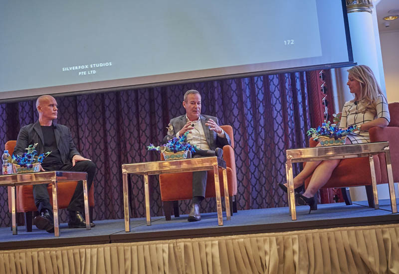Patrick Waring and Stefan Breg on stage with Heleri Rande, consulting editor of Supper Magazine. Patrick Waring and Stefan Breg on stage with Heleri Rande, consulting editor of Supper Magazine.
