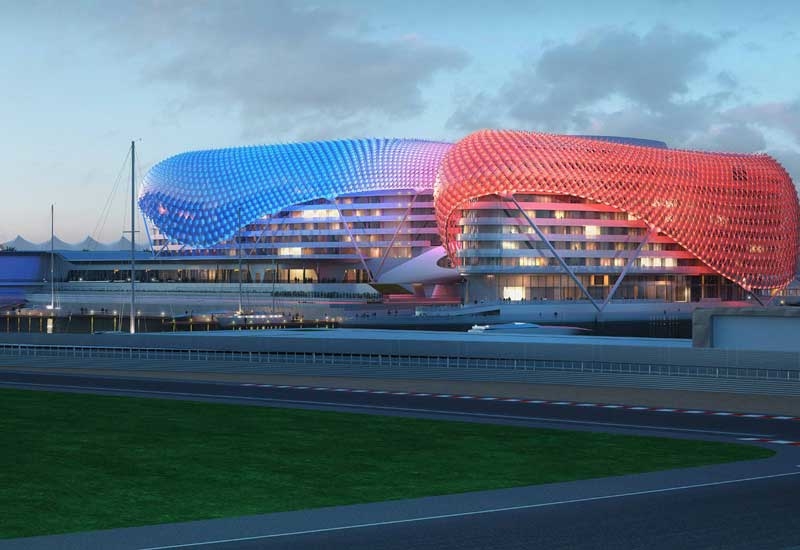 The Yas Viceroy in Abu Dhabi. The Yas Viceroy in Abu Dhabi.
