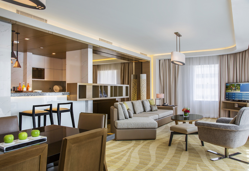 The 180 sqm three bedroom apartment includes a living room. The 180 sqm three bedroom apartment includes a living room.