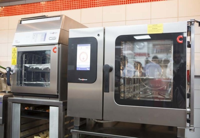 Welbilt's Convotherm 4 and the Merrychef eikon e2S oven platforms. Welbilt's Convotherm 4 and the Merrychef eikon e2S oven platforms.