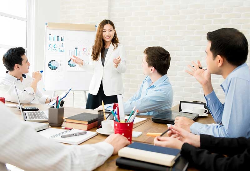 Research shows that having women in leadership roles can boost net profit margins. Research shows that having women in leadership roles can boost net profit margins.