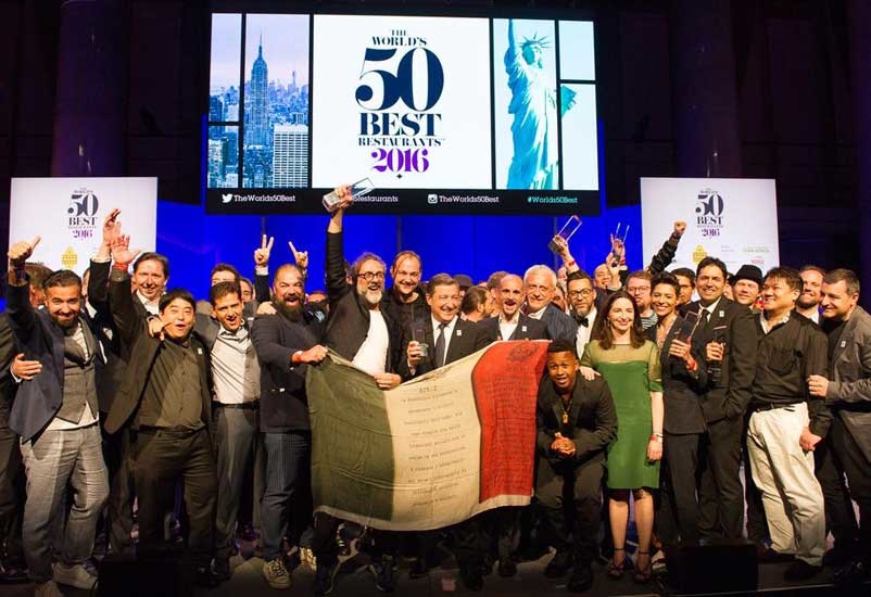Massimo Bottura’s restaurant in Modena, Italy, takes the No.1 spot in The World’s Best Restaurant ranking for the first time. Massimo Bottura’s restaurant in Modena, Italy, takes the No.1 spot in The World’s Best Restaurant ranking for the first time.
