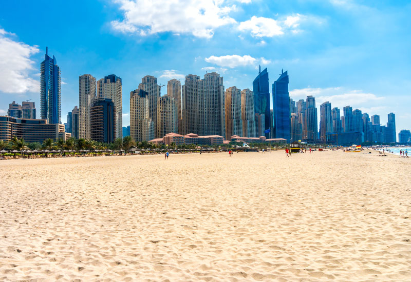 Dubai’s beachfront is dominated by five-star hotels, but there could be space for the mid-market segment in the future. Dubai’s beachfront is dominated by five-star hotels, but there could be space for the mid-market segment in the future.