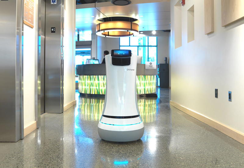 A.L.O. the robotic butler at Aloft Cupertino A.L.O. the robotic butler at Aloft Cupertino