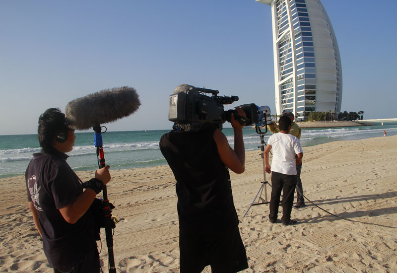 Filming took place at the hotels last month Filming took place at the hotels last month