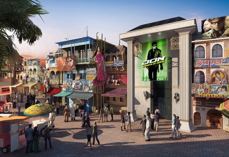 A rendering of Bollywood Parks Dubai A rendering of Bollywood Parks Dubai
