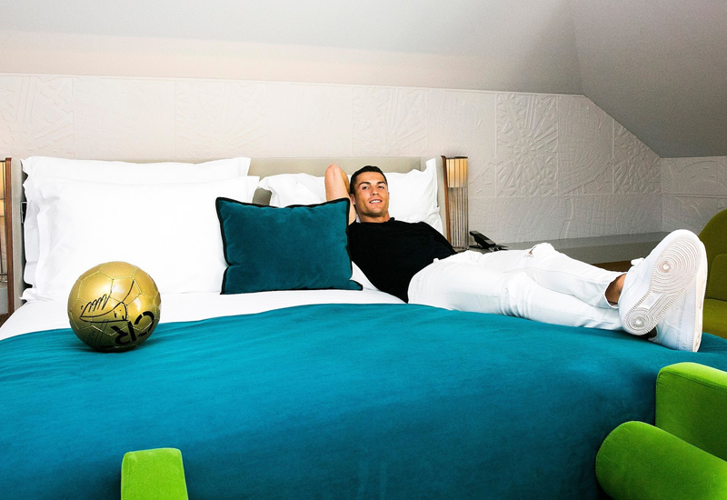 The CR7 suite. The CR7 suite.