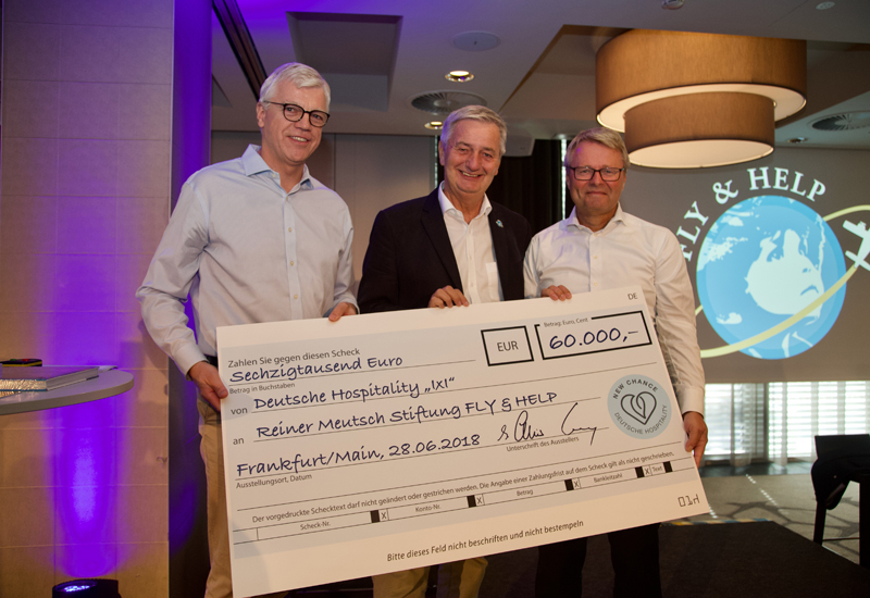 Deutsche Hospitality donates funds to help school construction in Nigeria. Deutsche Hospitality donates funds to help school construction in Nigeria.