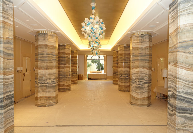The grandiose lobby area. The grandiose lobby area.