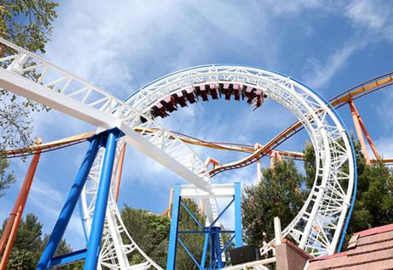 Six Flags Magic Mountain on March 25, 2016 in Valencia, California. (Getty Images) Six Flags Magic Mountain on March 25, 2016 in Valencia, California. (Getty Images)