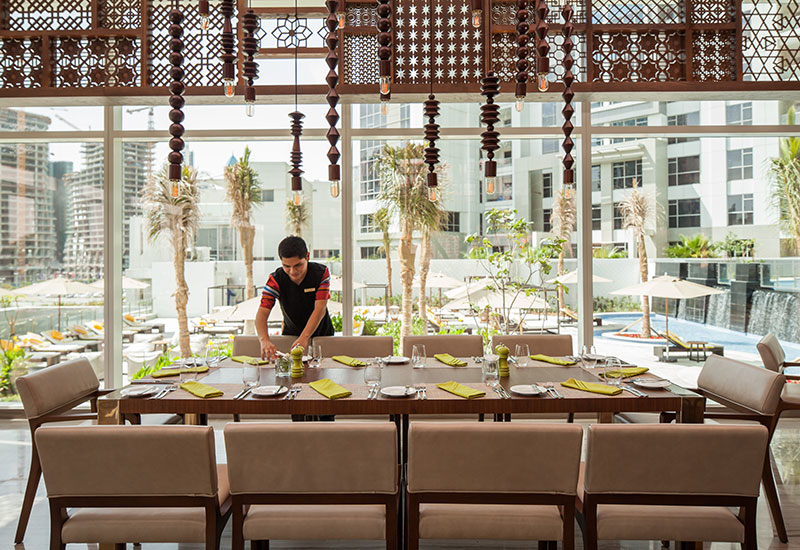 Tesoro is the hotel's all-day dining outlet. Tesoro is the hotel's all-day dining outlet.