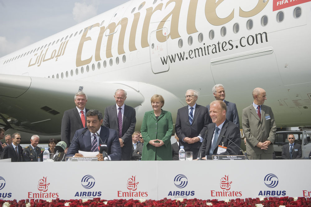 The deal was signed at the Berlin Airshow The deal was signed at the Berlin Airshow