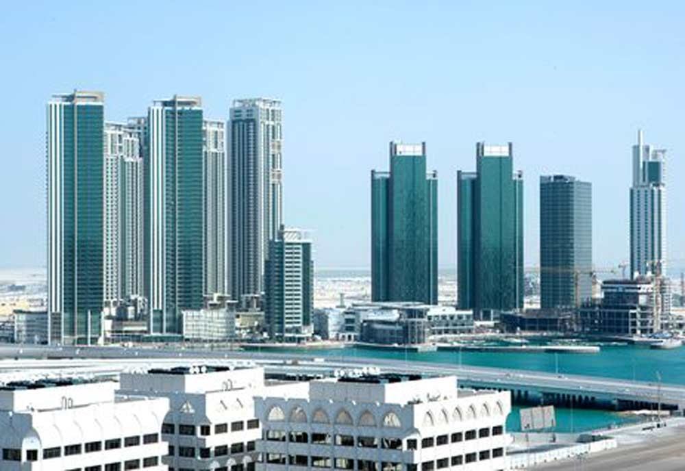 Abu Dhabi's Al Reem Island. Abu Dhabi's Al Reem Island.
