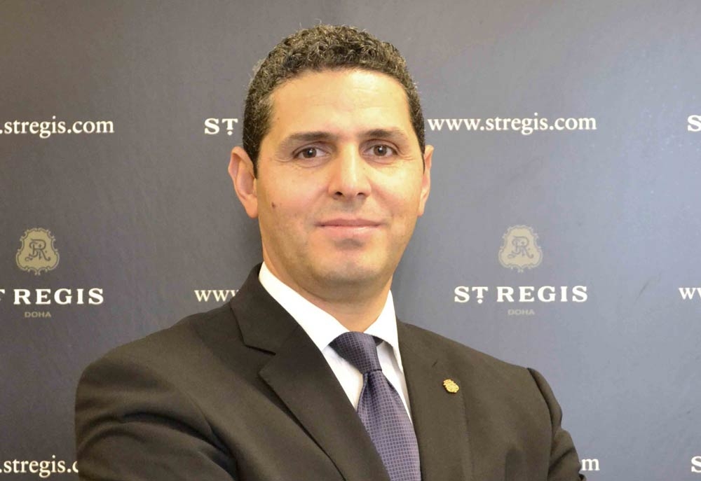 St Regis Doha's new new director of sales Amin Al Huneidi. St Regis Doha's new new director of sales Amin Al Huneidi.