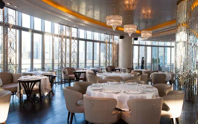 Atelier M occupies three levels in Dubai Marina's Pier 7 development. Atelier M occupies three levels in Dubai Marina's Pier 7 development.