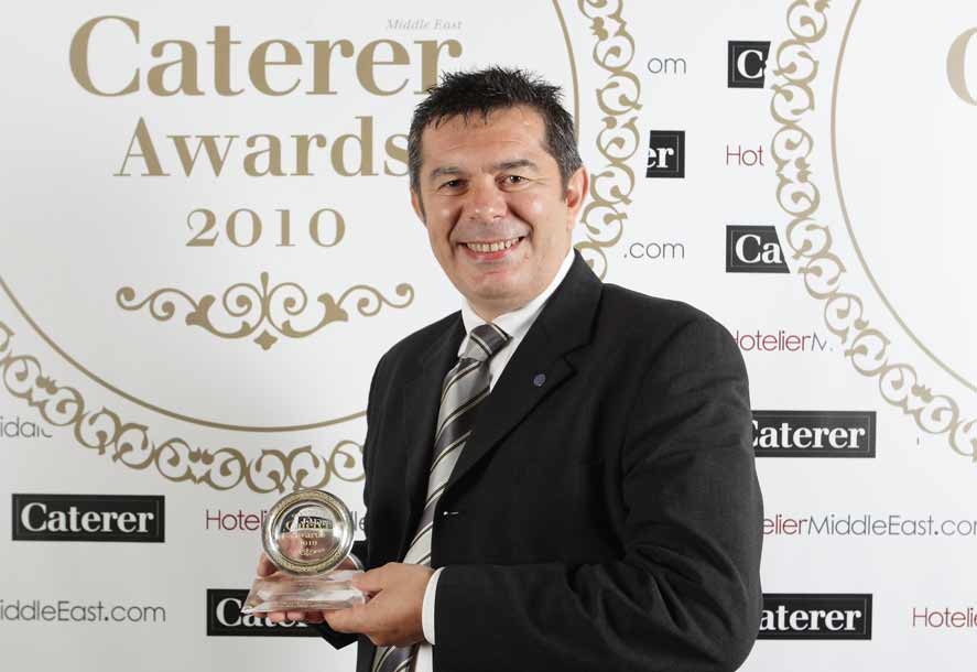 Caterer Middle East Chef of the Year Christophe Prudhomme. Caterer Middle East Chef of the Year Christophe Prudhomme.
