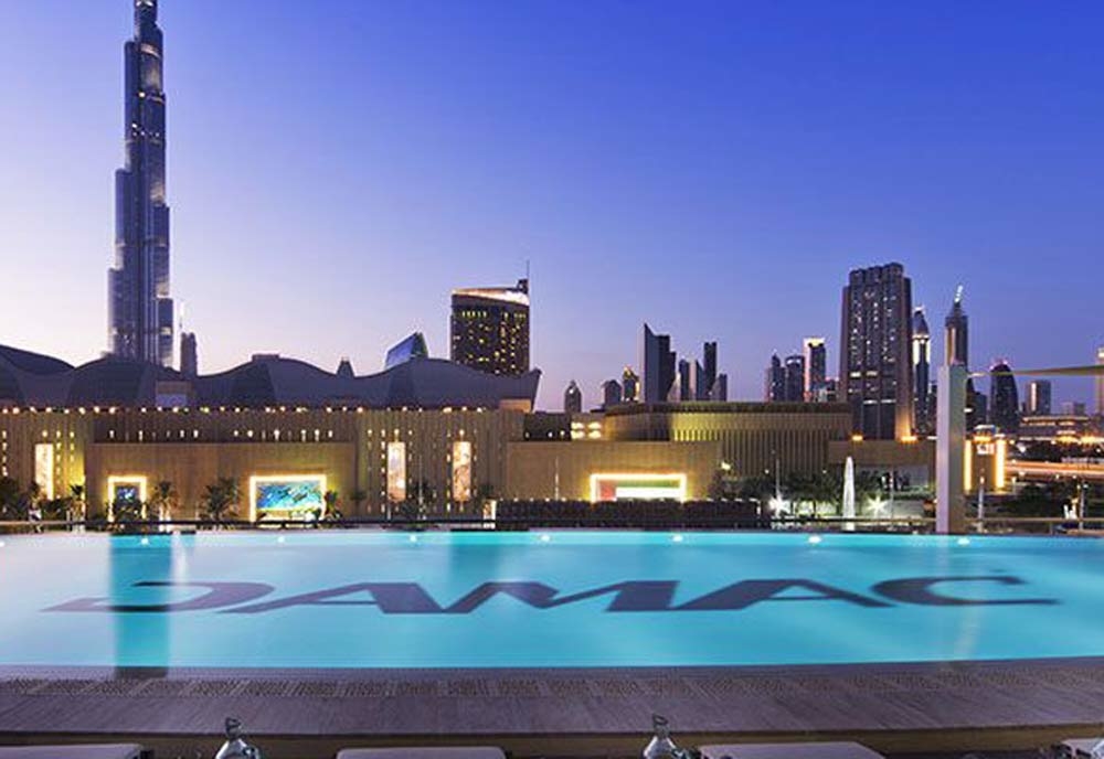 The recently opened Damac Maison, Dubai Mall Street property. The recently opened Damac Maison, Dubai Mall Street property.
