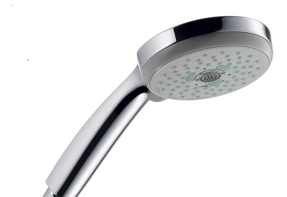 Hansgrohe claims that mixers and showerheads fitted with EcoSmart technology consume up to 60% less water than conventional products. Hansgrohe claims that mixers and showerheads fitted with EcoSmart technology consume up to 60% less water than conventional products.