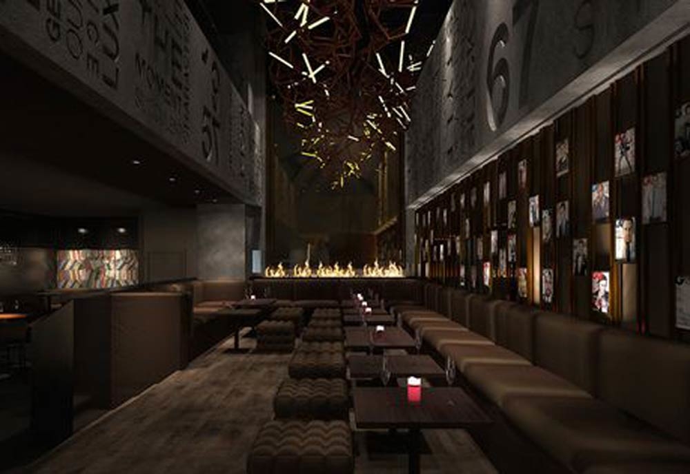 Set across two floors and 10,700 sq ft, the lounge will offer lunch and dinner. Set across two floors and 10,700 sq ft, the lounge will offer lunch and dinner.