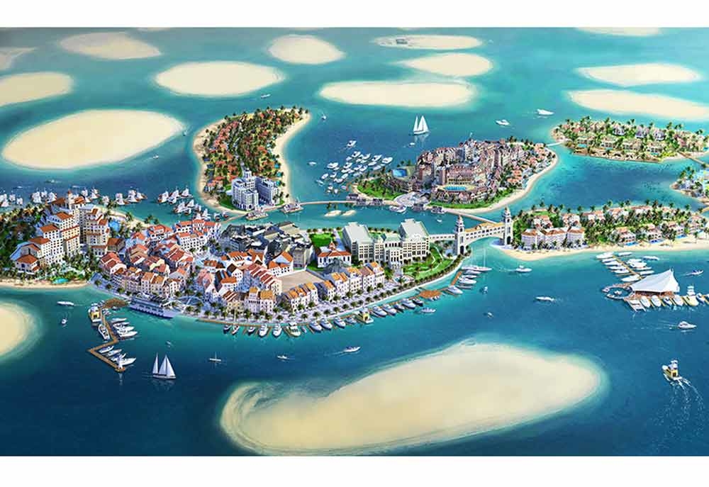The Kleindienst Group's The Heart of Europe project on the The World islands, Dubai. The Kleindienst Group's The Heart of Europe project on the The World islands, Dubai.