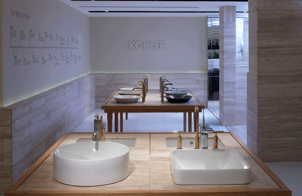 Kohler Design Centre in Dubai. Kohler Design Centre in Dubai.