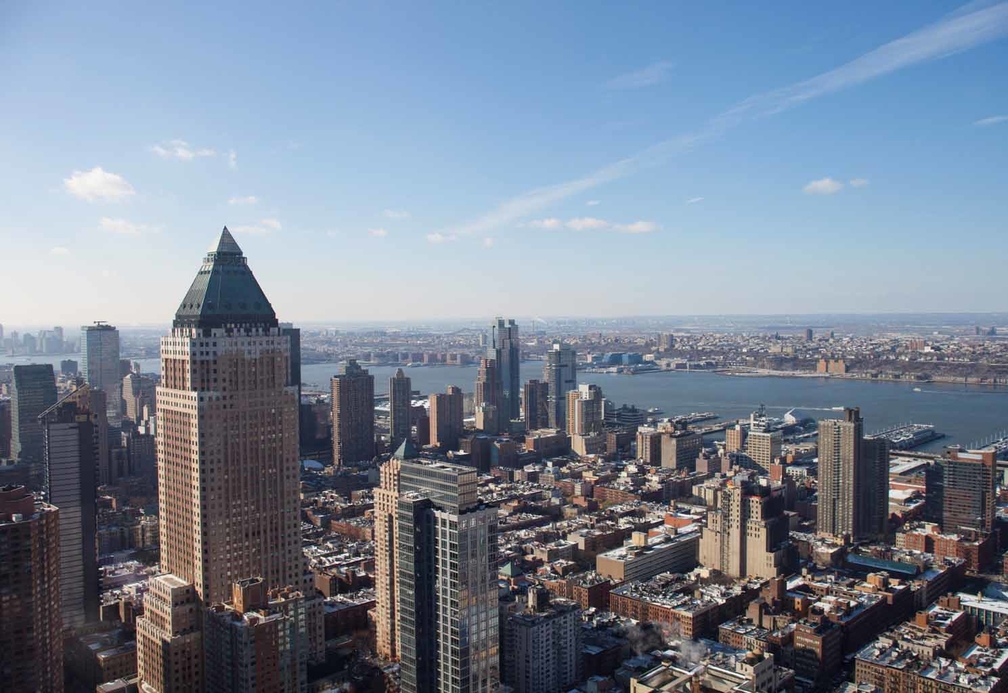 The view from New york Courtyard by Marriott and Residence Inn. The view from New york Courtyard by Marriott and Residence Inn.