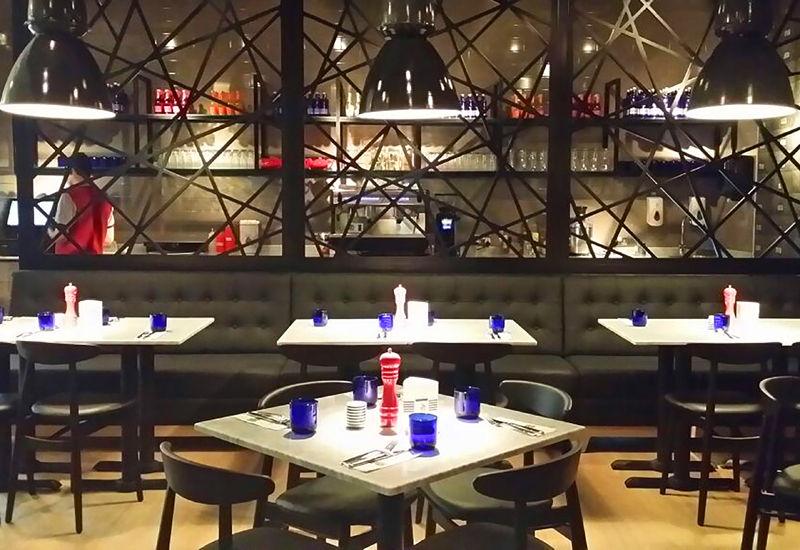 Initial sneak peek of the restaurant. Initial sneak peek of the restaurant.