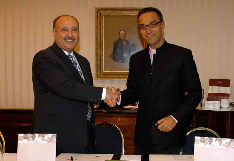 Al Kharafi Group vice president Ibrahim Saleh (left) and Six Senses chairman & CEO Sonu Shivdasani. Al Kharafi Group vice president Ibrahim Saleh (left) and Six Senses chairman & CEO Sonu Shivdasani.