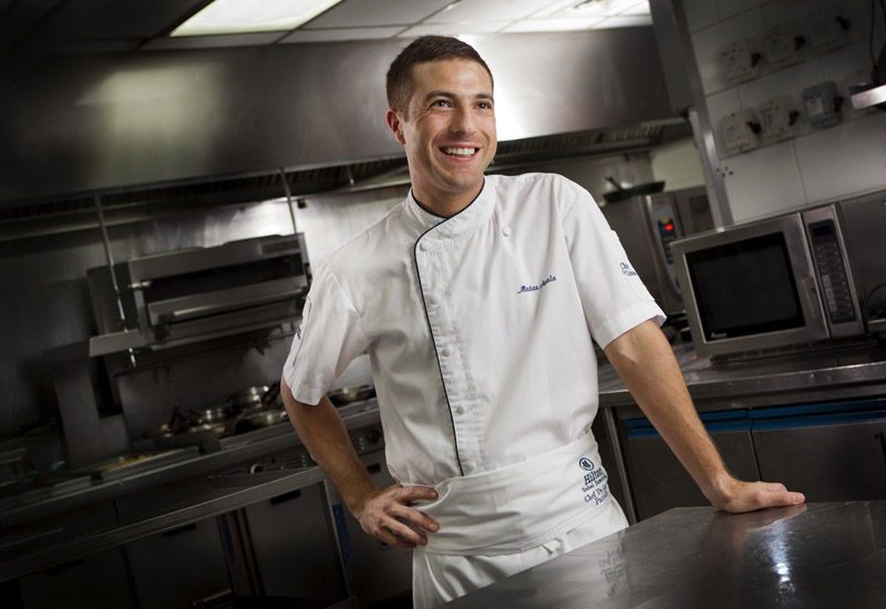 Pure Sky Lounge chef Matiyas Ayala has developed its menu. Pure Sky Lounge chef Matiyas Ayala has developed its menu.