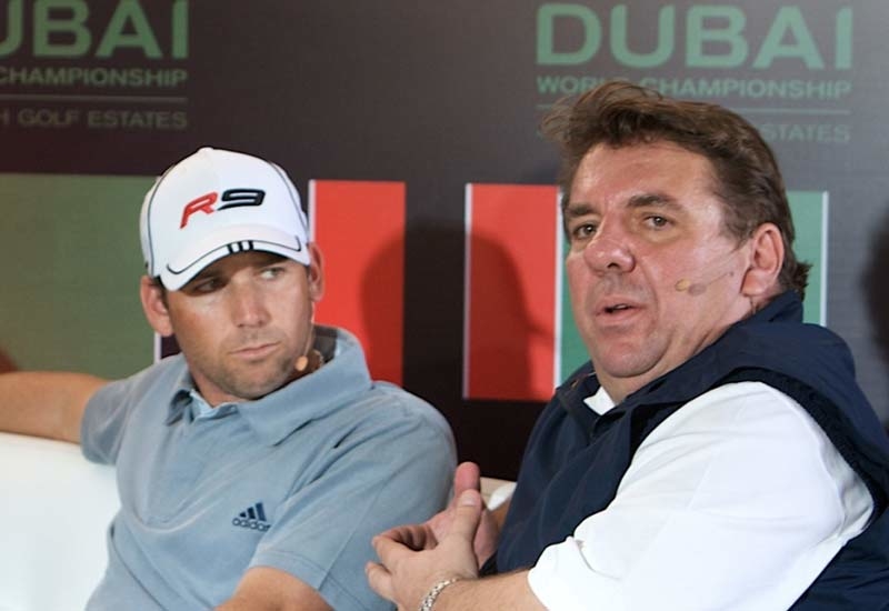Leisurecorp CEO - Golf David Spencer, pictured with Sergio Garcia, will be one of the speakers at the forum Leisurecorp CEO - Golf David Spencer, pictured with Sergio Garcia, will be one of the speakers at the forum