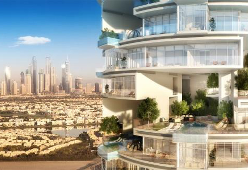 A rendering of Suites in the SKAI A rendering of Suites in the SKAI