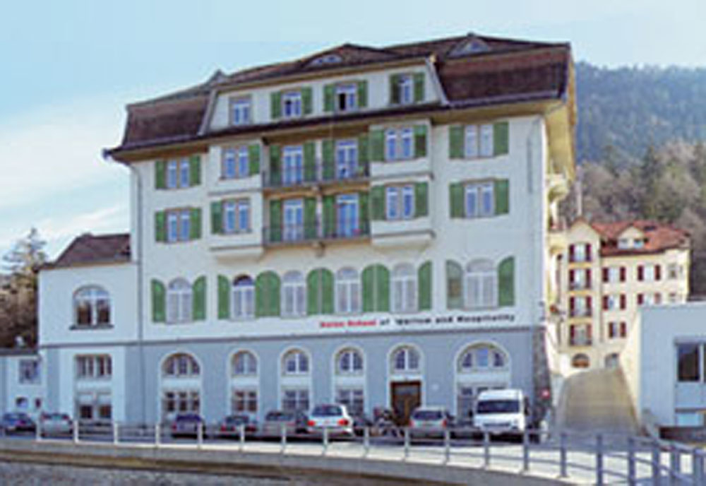 The Swiss School of Tourism and Hospitality. The Swiss School of Tourism and Hospitality.