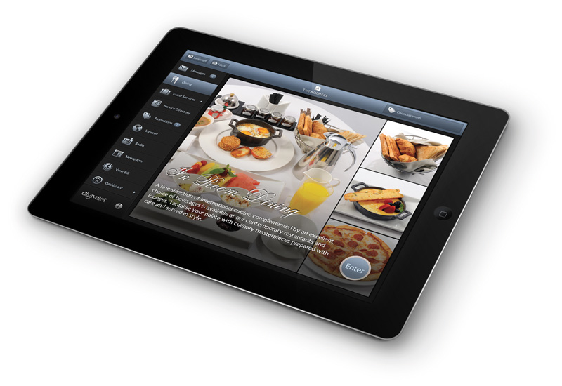 Digivalet's range of in-room technology can be used to control the room's lighting and air-conditioning, entertainment and in-room dining. Digivalet's range of in-room technology can be used to control the room's lighting and air-conditioning, entertainment and in-room dining.