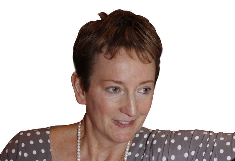 Sandie Dawe says Brits are fun and relaxed. Sandie Dawe says Brits are fun and relaxed.
