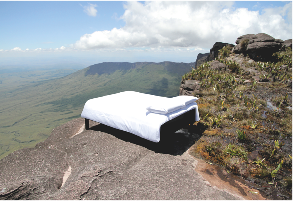 The Sweet Bed by IbisTM on top of the Devil's Mountain, Brazil. The Sweet Bed by IbisTM on top of the Devil's Mountain, Brazil.