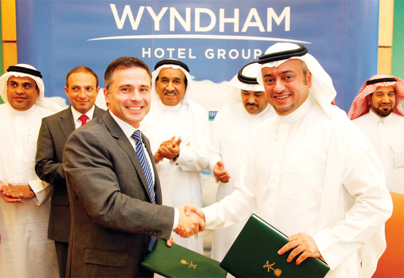 Wyndham Hotel Group signed an exclusive development agreement for the economy Days Inn brand in Saudi Arabia with Riyada International Hotels and Resorts. Wyndham Hotel Group signed an exclusive development agreement for the economy Days Inn brand in Saudi Arabia with Riyada International Hotels and Resorts.