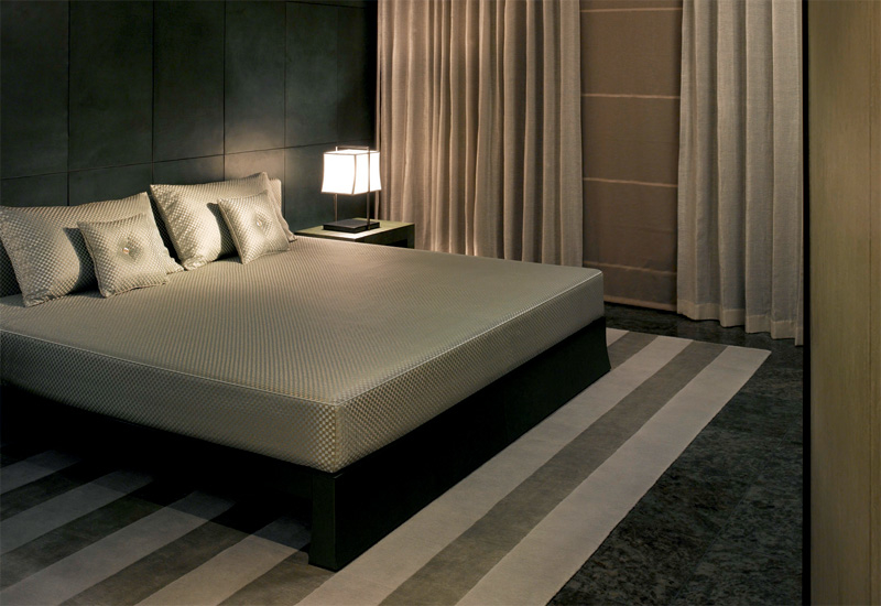 Subtle textures take centre stage at Armani Residences. Subtle textures take centre stage at Armani Residences.