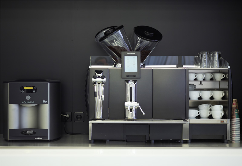 The Schaerer AG Coffee Celebration coffee machine. The Schaerer AG Coffee Celebration coffee machine.