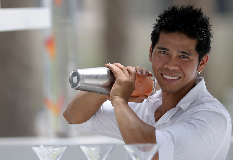 Ferdinand 'Ferdie' Pancho, shift leader - bars, M-DEK & Z:ONE at Media One Hotel Dubai is among those shortlisted for bartender of the year Ferdinand 'Ferdie' Pancho, shift leader - bars, M-DEK & Z:ONE at Media One Hotel Dubai is among those shortlisted for bartender of the year