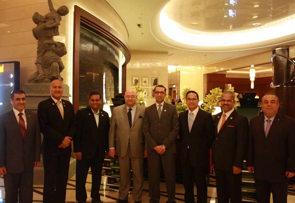 Grand Millennium Dubai chief concierge Khaled Kassem was congratulated for his induction into Les Clef d'Or UAE at a special ceremony. Grand Millennium Dubai chief concierge Khaled Kassem was congratulated for his induction into Les Clef d'Or UAE at a special ceremony.
