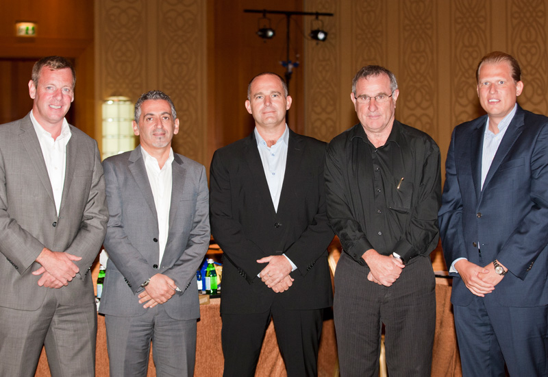 Jeremy Ward, Samir Abi Frem, Nigel Hattersley, Ted Horner and Floor Bleeker were speakers at the Hotel Technology Next Generation Middle East conference held at Ritz-Carlton DIFC last year. Jeremy Ward, Samir Abi Frem, Nigel Hattersley, Ted Horner and Floor Bleeker were speakers at the Hotel Technology Next Generation Middle East conference held at Ritz-Carlton DIFC last year.