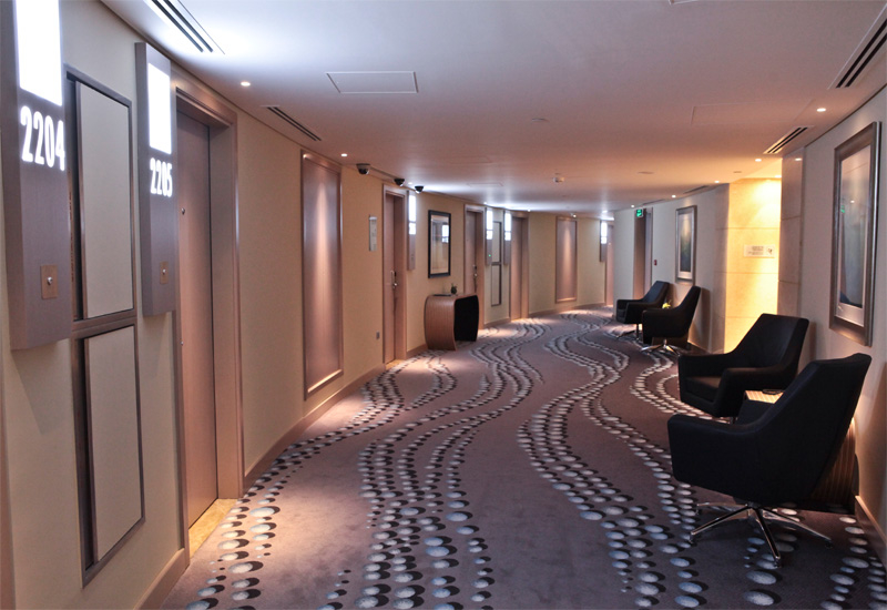 Renovations of the tower's 200 rooms began in 2011 and were completed in three phases. Renovations of the tower's 200 rooms began in 2011 and were completed in three phases.