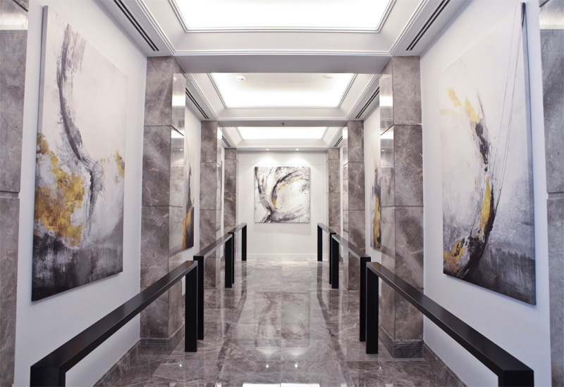 Contemporary art installations in the renovated Le Meridien Hub. Contemporary art installations in the renovated Le Meridien Hub.