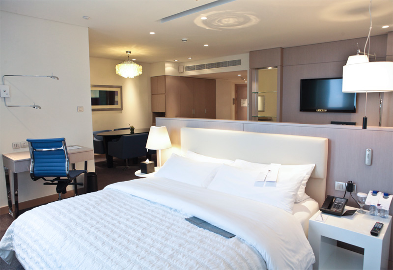 The renovated rooms feature new carpets, beds and furniture as well as updated technology. The renovated rooms feature new carpets, beds and furniture as well as updated technology.