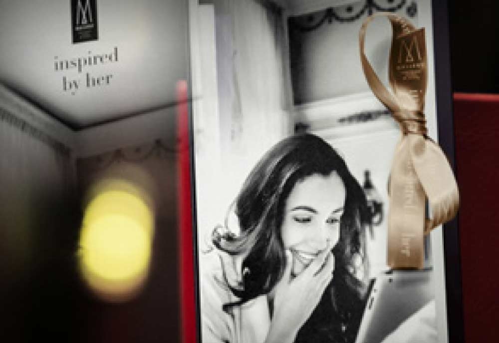 The "Inspired by Her" campaign has been rolled out at four pilot hotels. The "Inspired by Her" campaign has been rolled out at four pilot hotels.