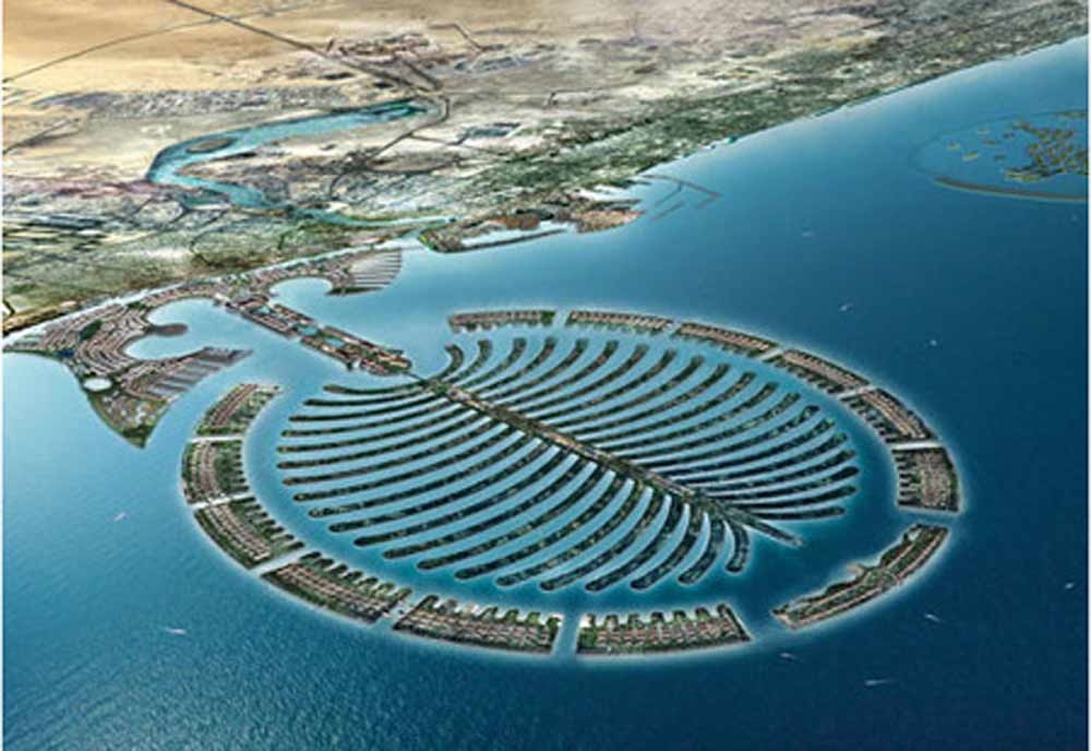 A previous design for the delayed Palm Deira development, on which Nakheel is planning to build five hotels. A previous design for the delayed Palm Deira development, on which Nakheel is planning to build five hotels.