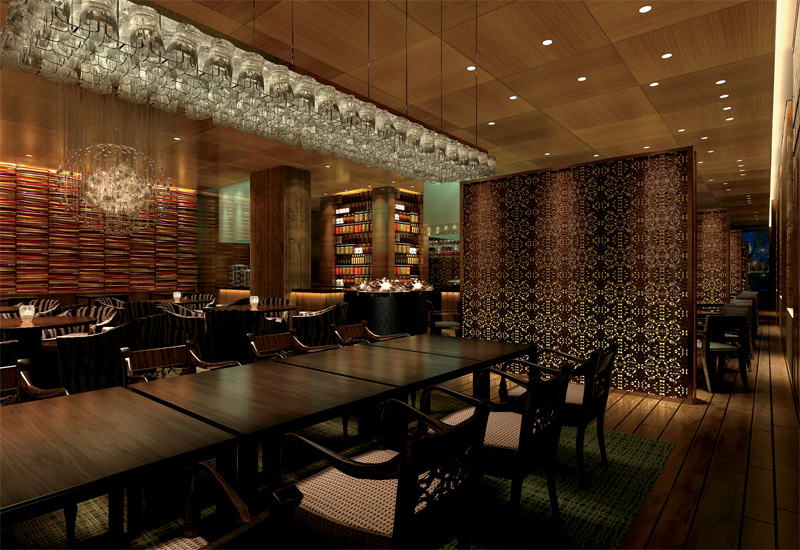 An exclusive rendering of Li Jiang, the signature Southeast Asian restaurant designed for Ritz-Carlton by Super Potato and expected to be a huge draw for local residents. An exclusive rendering of Li Jiang, the signature Southeast Asian restaurant designed for Ritz-Carlton by Super Potato and expected to be a huge draw for local residents.