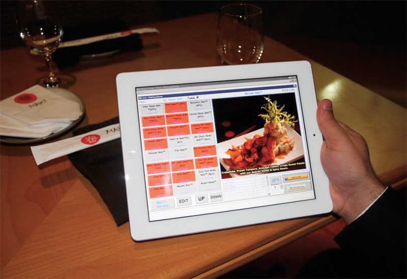 Maki favours the use of an iPad menu which customers can order through. Maki favours the use of an iPad menu which customers can order through.