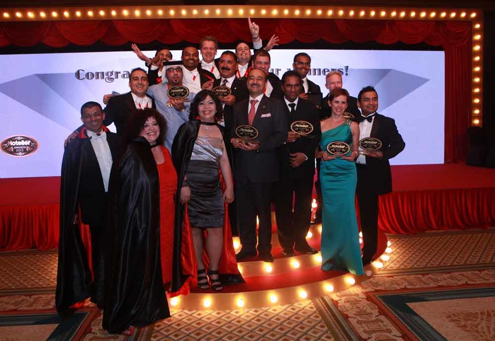The winners of the Hotelier Middle East Awards 2012. The winners of the Hotelier Middle East Awards 2012.