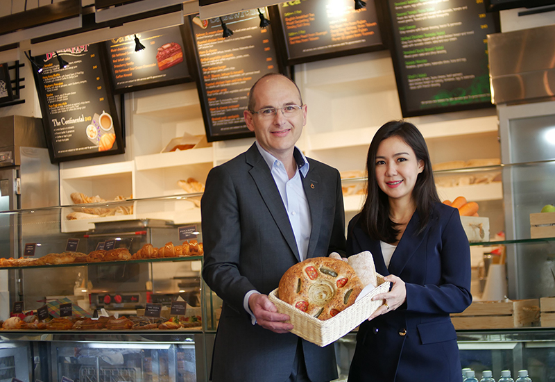Winfried Hancke, corporate director of operations food & beverage (left) and Yupapone Vorapongsukonth, corporate director of public relations (right) Winfried Hancke, corporate director of operations food & beverage (left) and Yupapone Vorapongsukonth, corporate director of public relations (right)